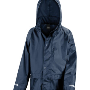 Core junior rain jacket - Navy, XS