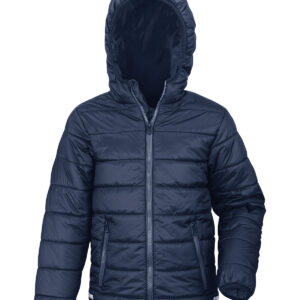 Core junior soft padded jacket - Navy, XXS