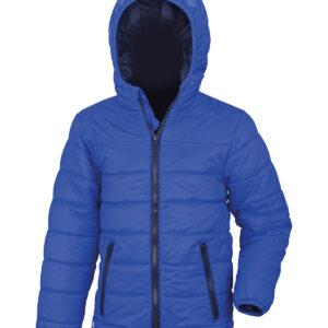 Core junior soft padded jacket - Royal/Navy, XXS