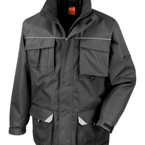 Work-Guard Sabre long coat - Black, XS