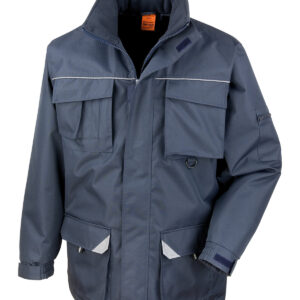 Work-Guard Sabre long coat - Navy, XS