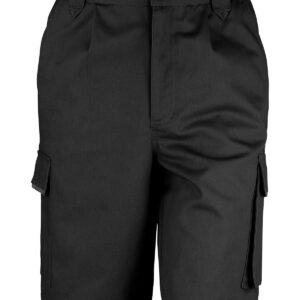 Work-Guard action shorts - Black, XS
