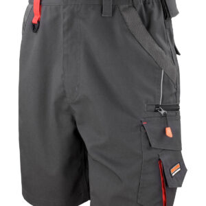 Work-Guard technical shorts - Grey/Black, XS