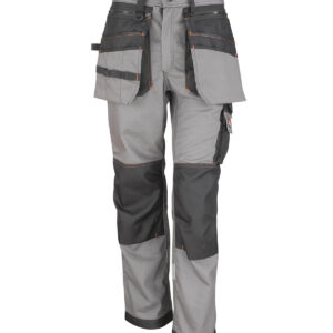Work-Guard x-over holster trousers - Grey/Black, XS