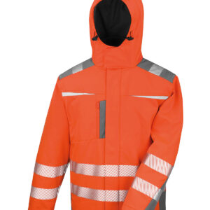 Dynamic softshell coat - Orange, S