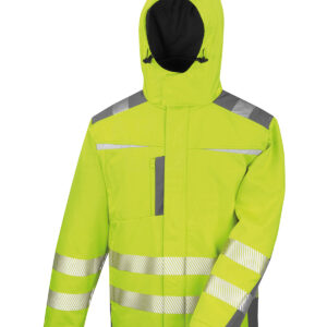 Dynamic softshell coat - Yellow, S
