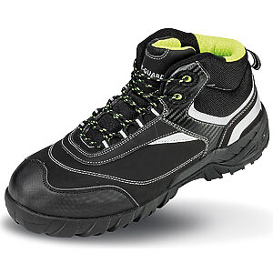 Work-Guard Blackwatch safety boot - Black/Silver, UK 6