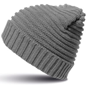 Braided hat - Cool Grey, One size