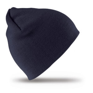 Pull-on soft-feel acrylic hat - Navy, One size