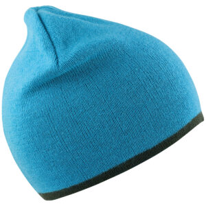 Reversible fashion fit hat - Aqua/Grey, One size