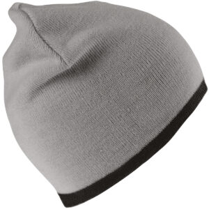 Reversible fashion fit hat - Grey/Black, One size