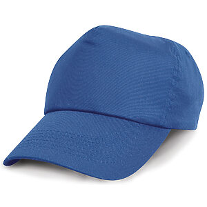 Junior cotton cap - Royal, One size