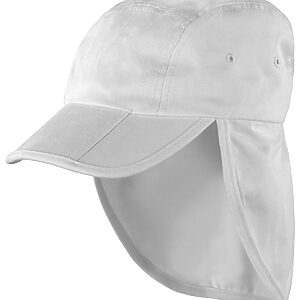 Fold-up legionnaire's cap - White, One size