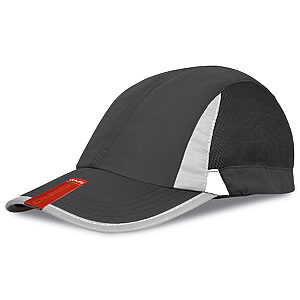 Sport cap - Black White, One size