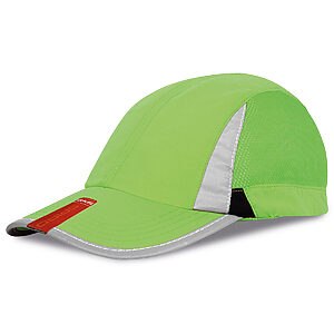 Sport cap - Lime/Black, One size