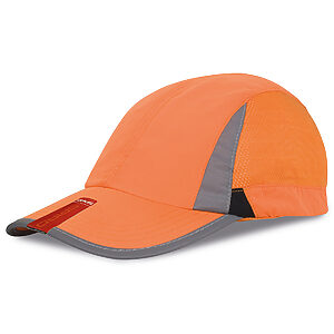 Sport cap - Orange/Black, One size