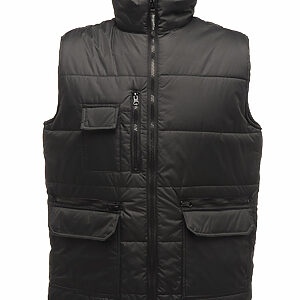 Steller multi-zip bodywarmer - Black, S