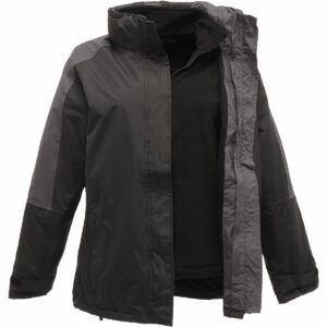 Women's Defender III 3-in-1 jacket - Black/Seal Grey, 10
