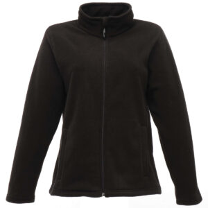 Women's full-zip microfleece - Black, 10