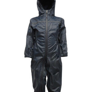 Kids paddle rainsuit - Navy, 6/12 Months
