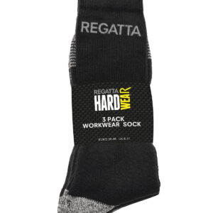 3-pack work socks - Black, Socks UK 6/11
