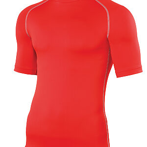 Rhino baselayer short sleeve - Red, XS