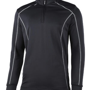 Rhino Seville ¼ zip mid-layer - Black, S