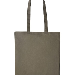 Cotton shopper long handle - Olive, One size