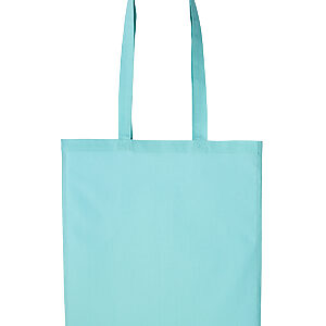 Cotton shopper long handle - Peppermint, One size