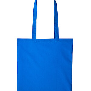 Cotton shopper long handle - Sapphire, One size
