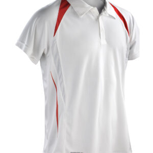 Spiro team spirit polo - White/Red, S