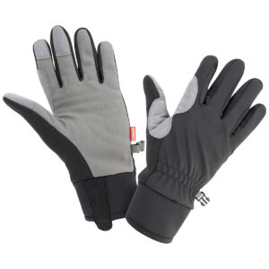 Spiro long glove - Black/Grey, XS