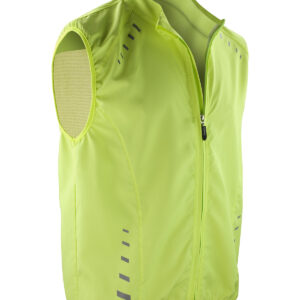 Spiro bikewear crosslite gilet - Neon Lime, XS