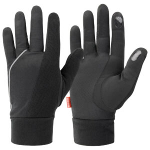 Elite running gloves - Black, S