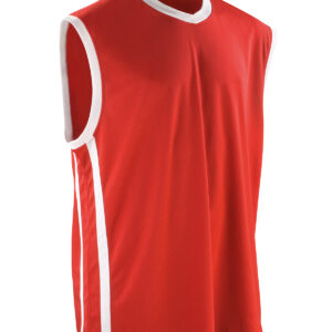 Basketball quick-dry top - Red/White, XS