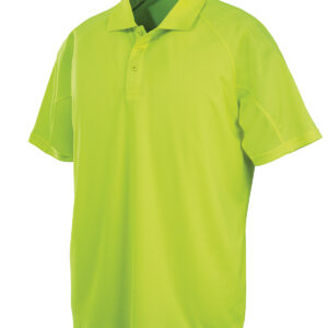 Performance Aircool polo shirt - Flo Yellow, XXS