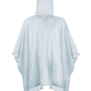 Plastic poncho - Silver, One size
