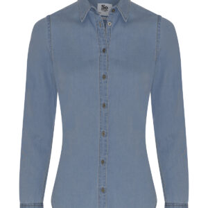 Women's Lucy denim shirt - Light Blue, XS