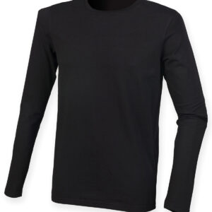 Feel good long sleeved stretch t-shirt - Black, S