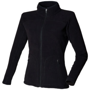 Microfleece jacket - Black, XS
