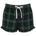 Women's tartan frill shorts