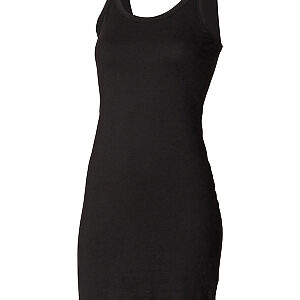 Extra long stretch tank - Black, S