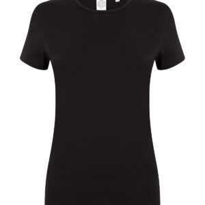 Feel good women's stretch t-shirt - Black, XS