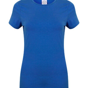 Feel good women's stretch t-shirt - Royal, XS