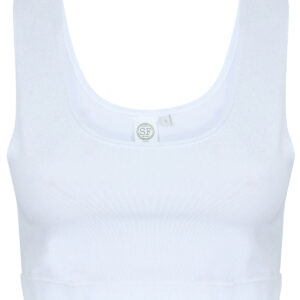 Women's fashion crop top - White* White, XS