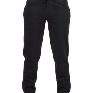Women's slim cuffed joggers - Black, XS