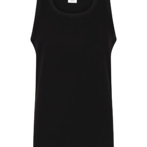 Kids feel-good stretch vest - Black, 5/6 Yrs