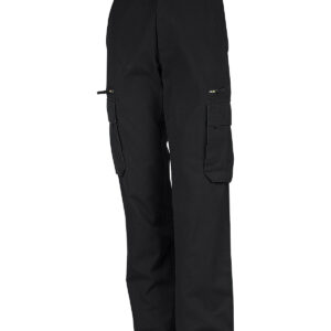 Multi pocket trousers - Black, XS