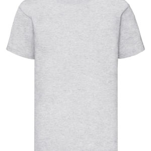 Kids valueweight T - Heather Grey, 3/4 Yrs