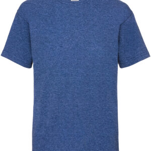 Kids valueweight T - Retro Heather Royal, 3/4 Yrs